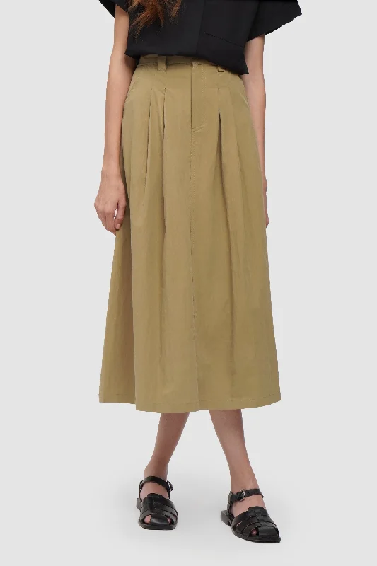 A-Line Skirt with Pockets lace skirt romantic