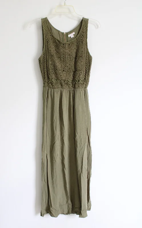 Xhilaration Olive Green Dress | XS Tunics Essential wardrobe