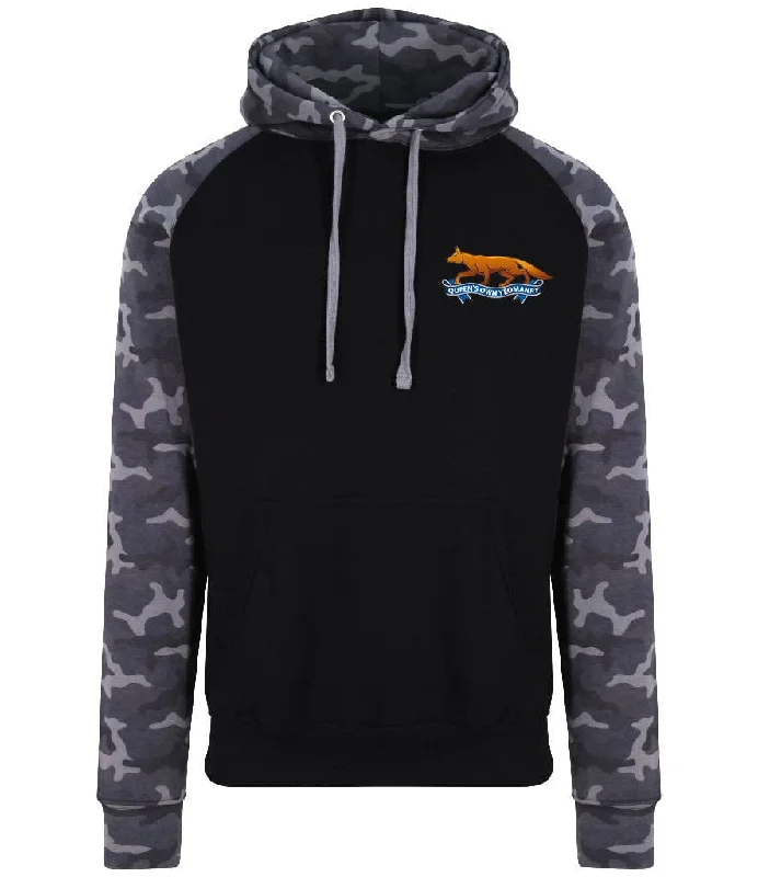 Solid Black/Black Camo