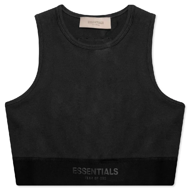Essentials Women's Sport Tank - Iron activewear tank top