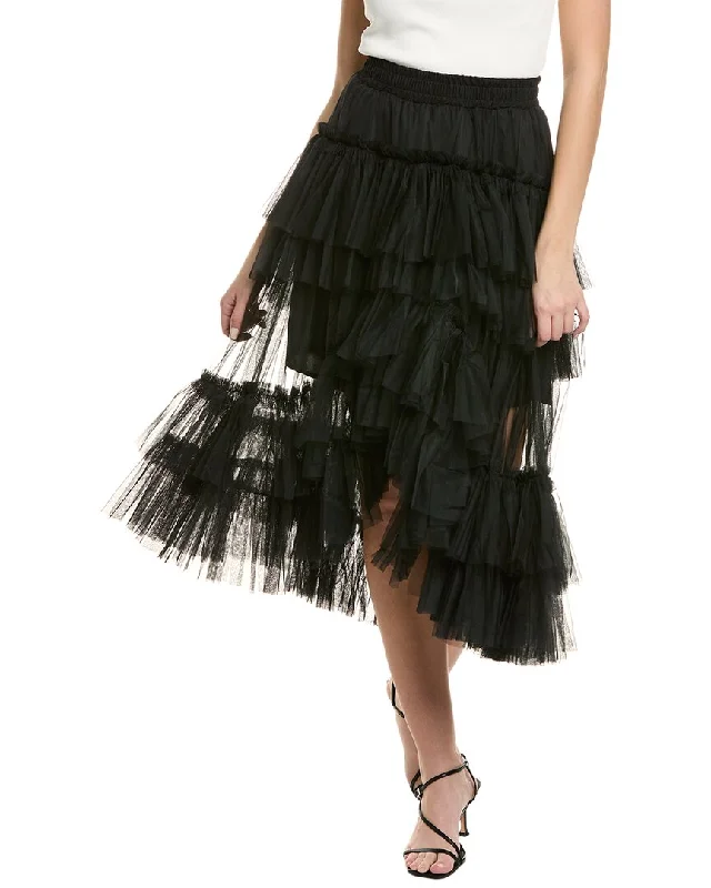 Beulah Midi Skirt lace skirt romantic
