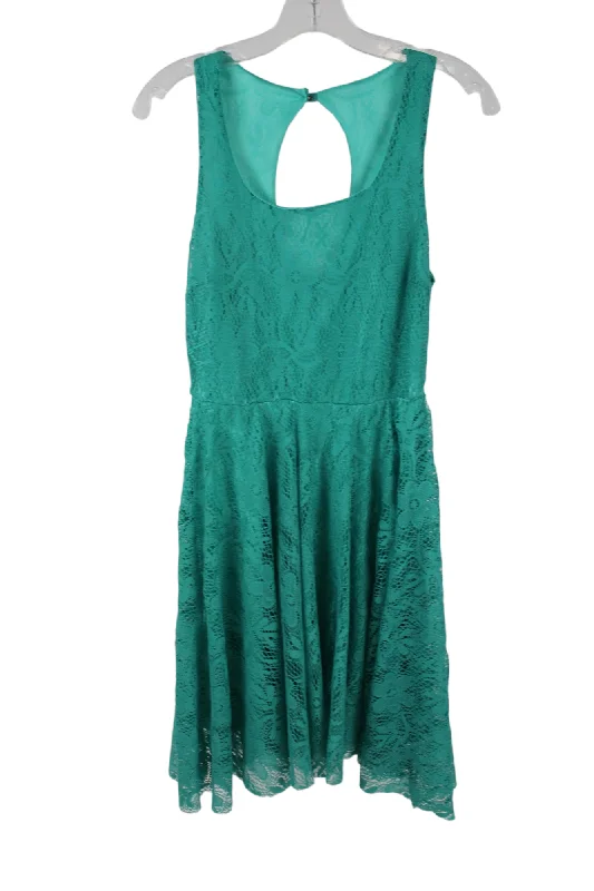 Ssonagi Blue Lace Dress | M Tunics Ceremony elegant