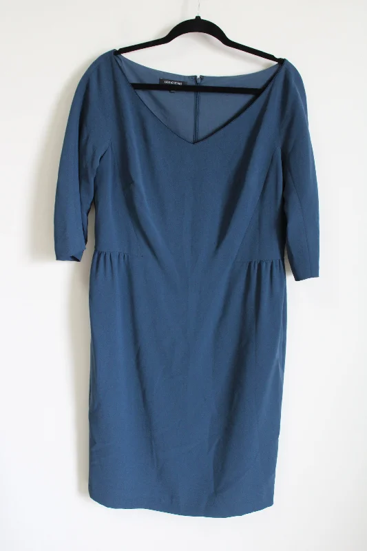 Lafayette 148 New York Teal Dress | 12 Tunics Running lightweight
