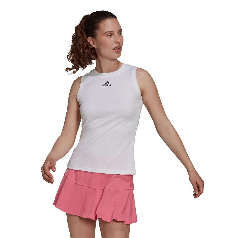 Adidas Match White-Black Womens Tennis Tank Top workout tank top