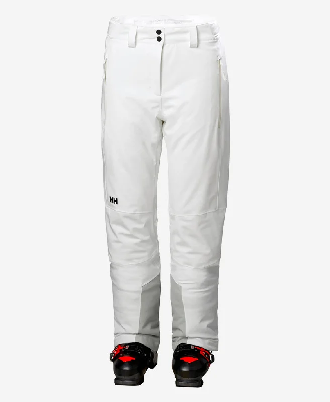 W ALPHELIA 2.0 PANT, White Lightweight Jogger Pants