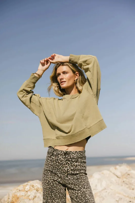 Aarti Sweatshirt in Olive