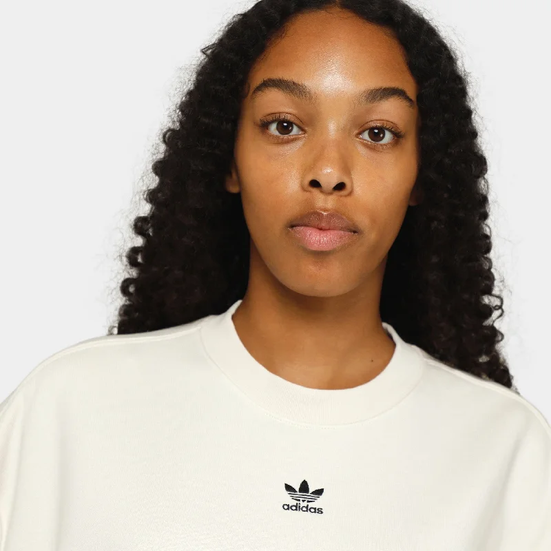 adidas Originals Women's Adicolor Essentials Crewneck / Wonder White