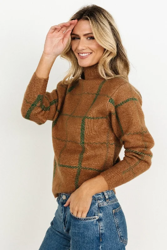 Arden Turtleneck Sweater | Camel