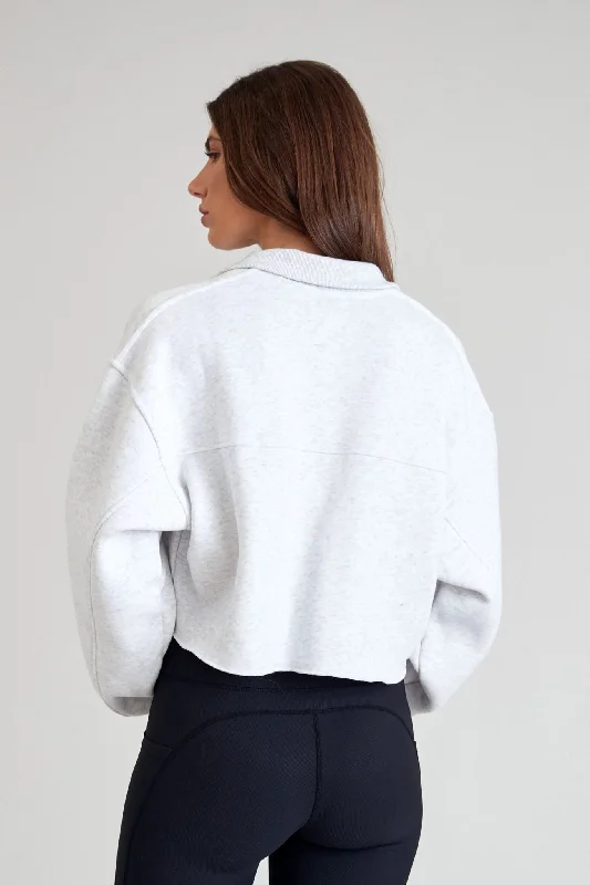 Arlo Crop 1/2 Zip Sweater