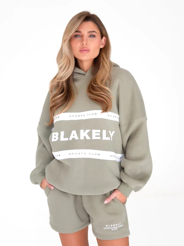 Serena Oversized Hoodie - Olive