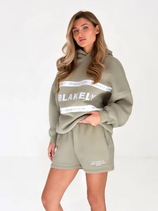 Serena Oversized Hoodie - Olive