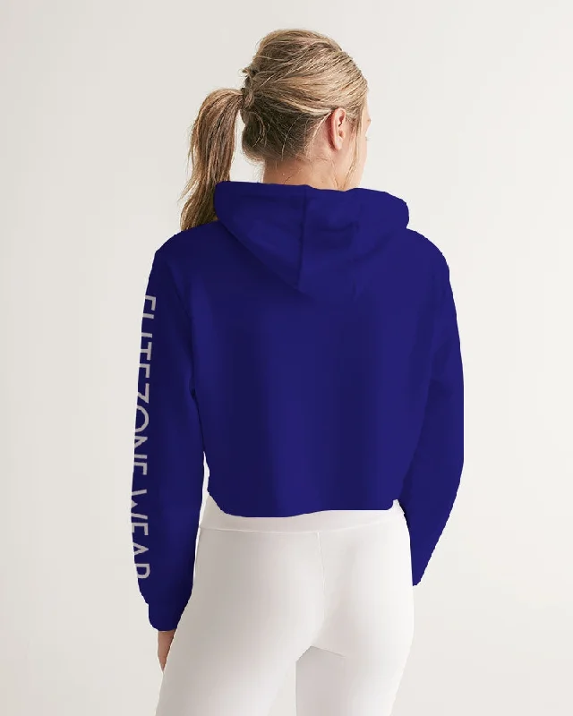 BLUE ZONE Women's Cropped Hoodie