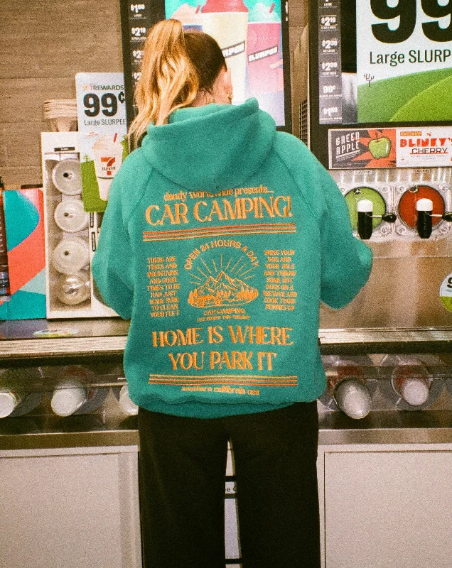 ""Car Camping"" Oversized Lux Hoodie