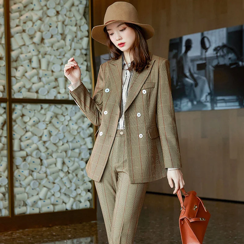 Fashion Temperament Leisure Goddess All-match Clothes Pants Suit