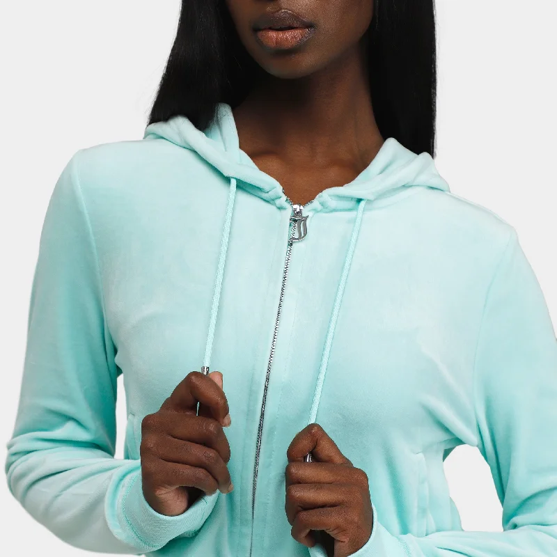 Juicy Couture Women's OG Bling Hoodie / Tint Of Mint