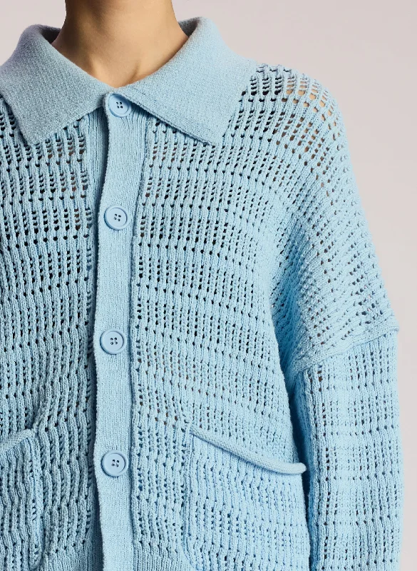 Kingsley Crochet Knit Cardigan