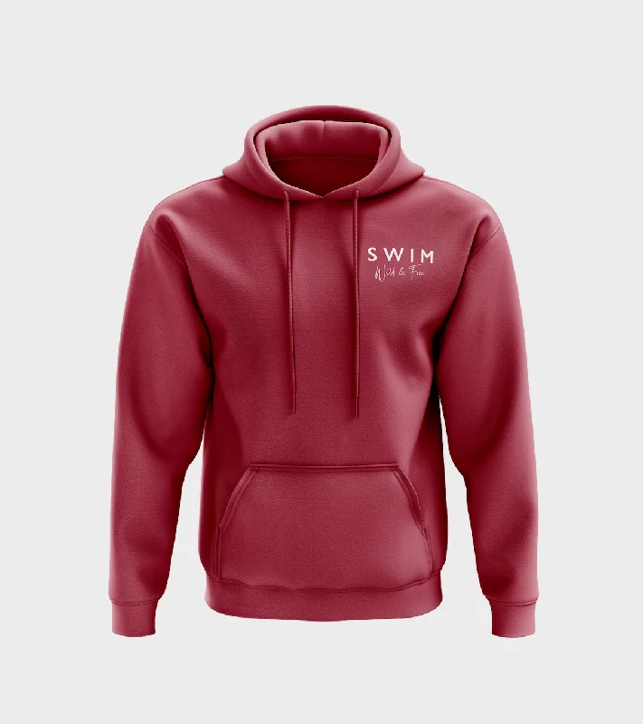 Swim Wild & Free Limited Edition Flotsam Print Pop Over Hoodie