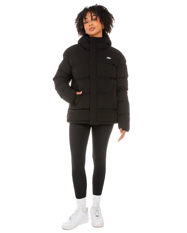 Unisex Puffer Jacket - Black