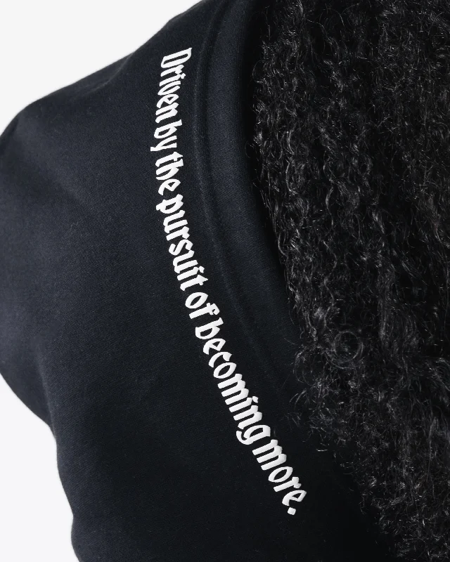 Script Hoodie - Black