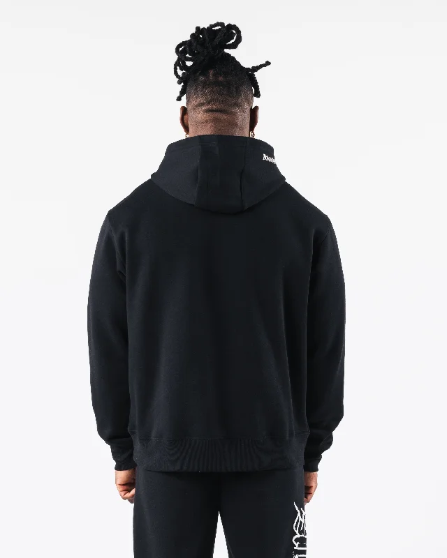 Script Hoodie - Black