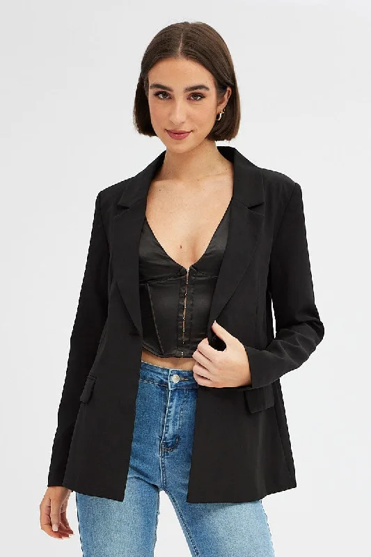 Black Oversized Blazer