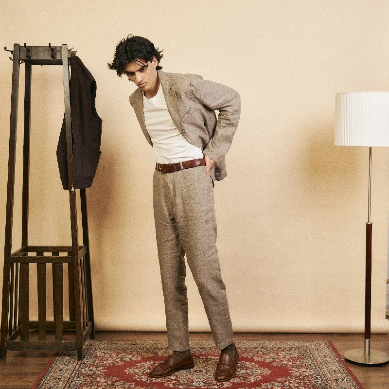 Burrows & Hare Trousers - Brown