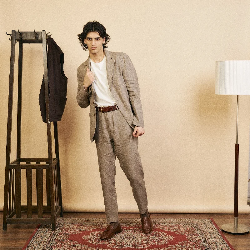 Burrows & Hare Trousers - Brown