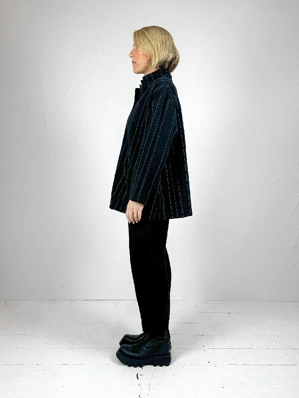 Cereale J - Boxy Pinstripe Jacket