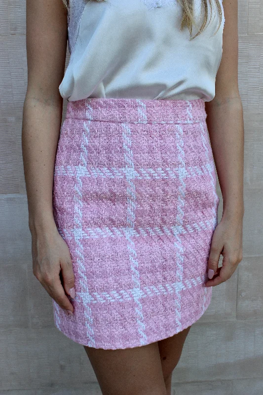 Coco tweed skirt