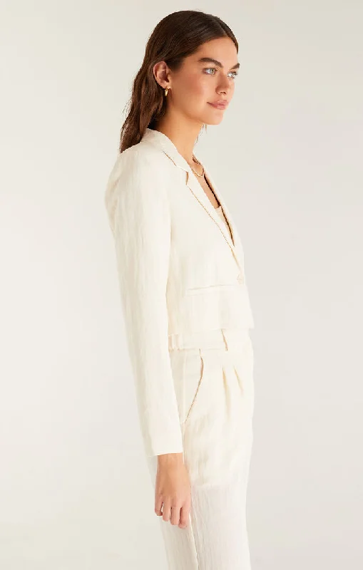 Dana Airy Cropped Blazer