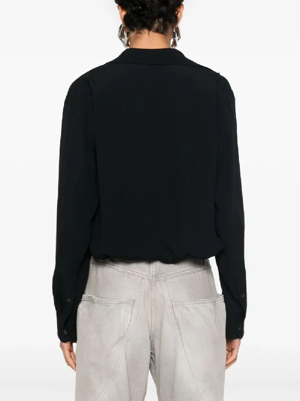 DRIES VAN NOTEN Women Long Sleeve Wrap Top