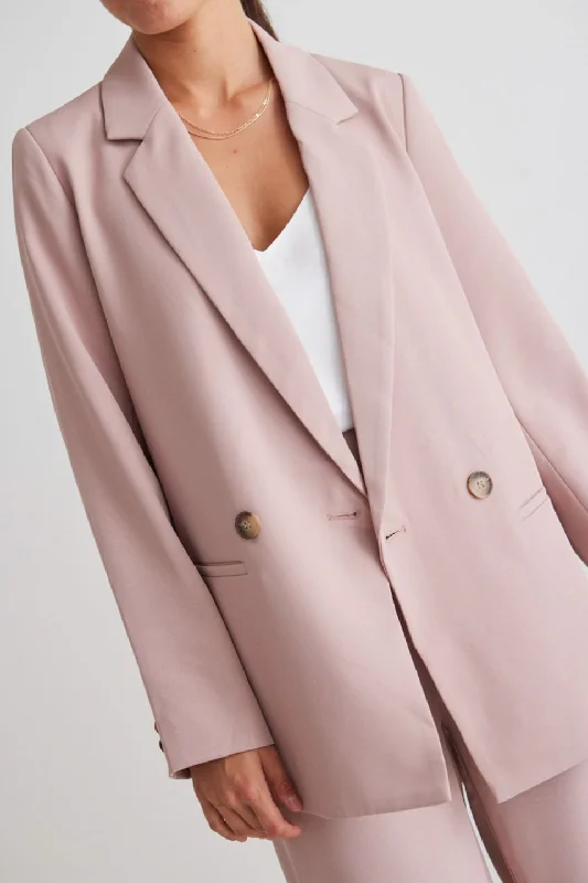 Mason Blush Texture Blazer