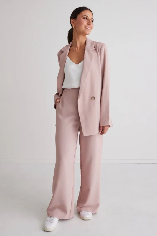 Mason Blush Texture Blazer