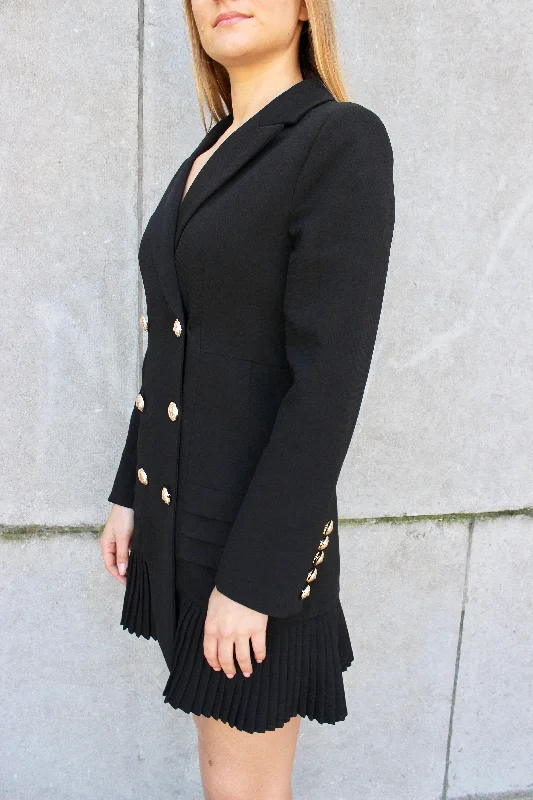 Mayfair blazer dress - black