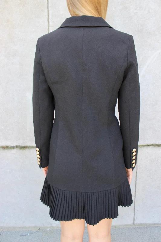 Mayfair blazer dress - black