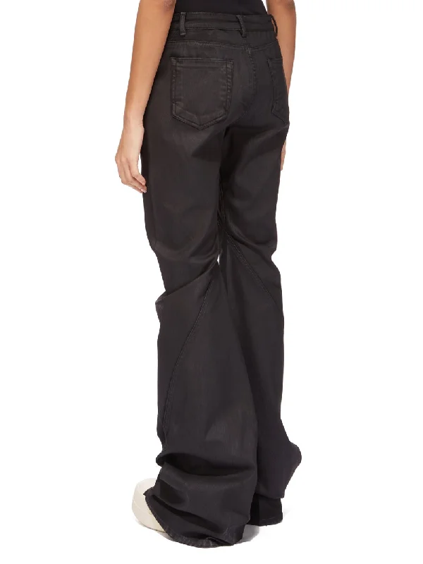 RICK OWENS DRKSHDW Women Bias Bootcut Pants