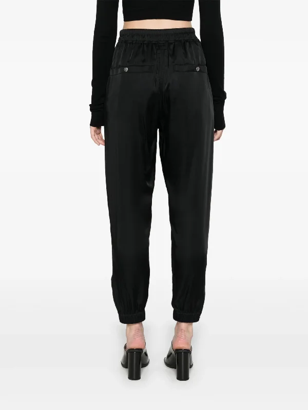 RICK OWENS Women Charmeuse Track Pants