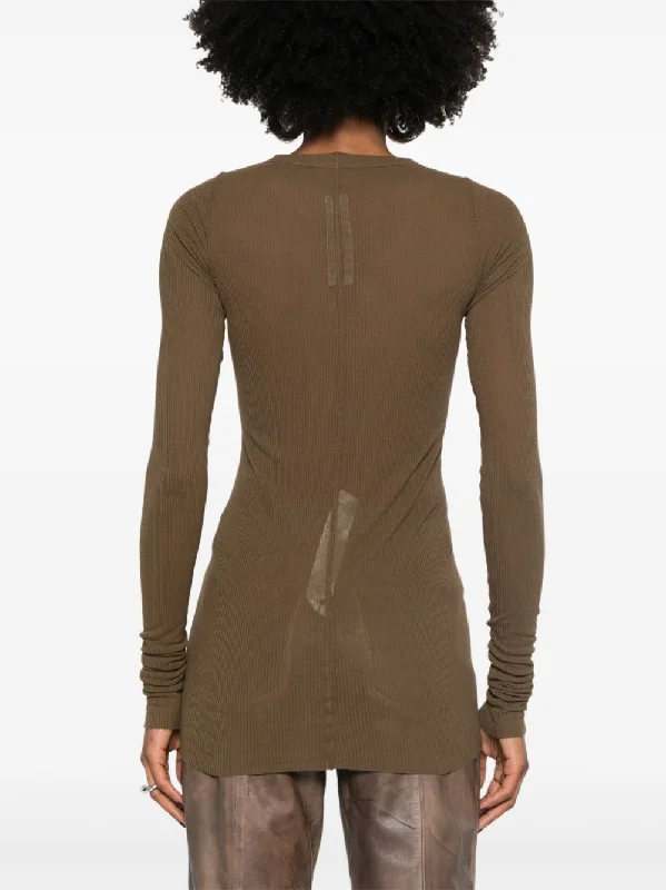 RICK OWENS Women Rib LS Tee