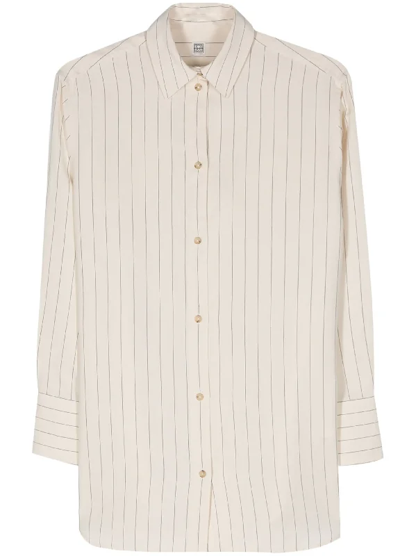 TOTEME Women Loose Pinstriped Shirt