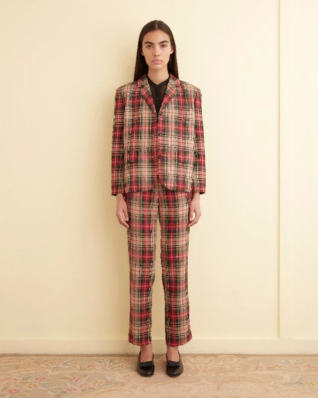 Truro Plaid Suit Jacket