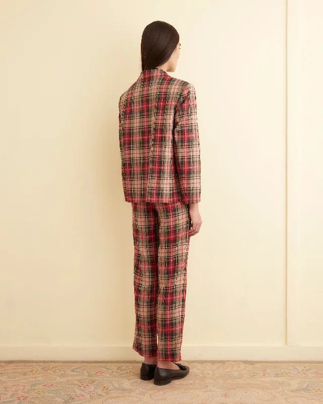 Truro Plaid Suit Jacket