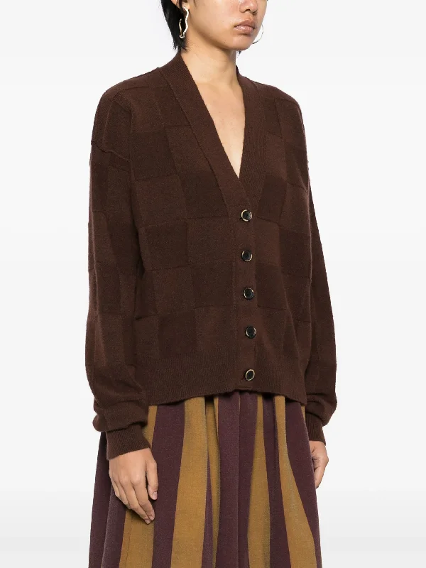 UMA WANG Women Check Cardigan