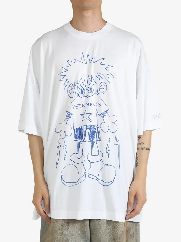 VETEMENTS Unisex Drawing T-Shirt