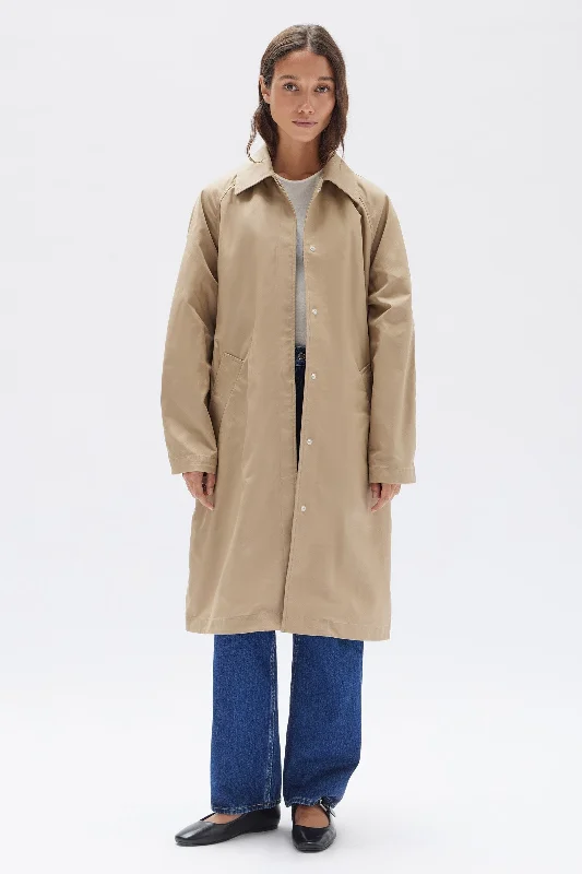 Waxed Cotton Car Coat