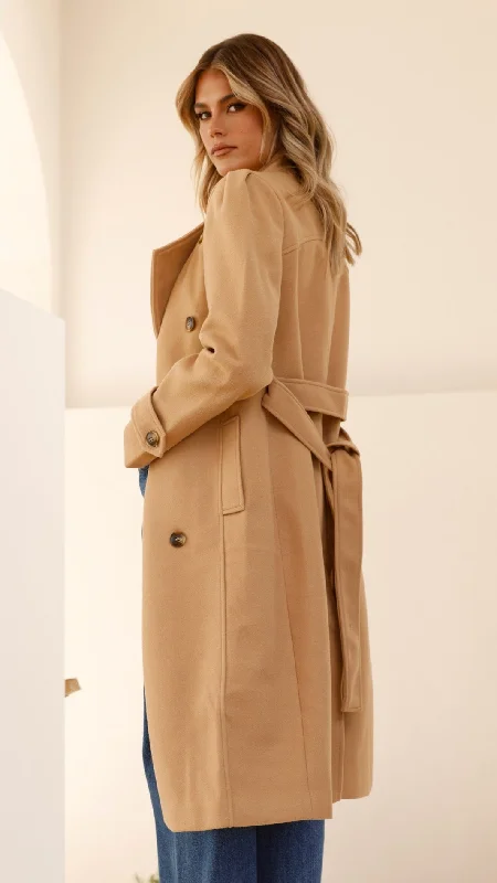 Xenos Coat - Camel