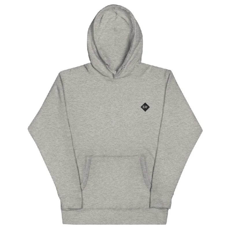 Black Diamond Grey Hoodie