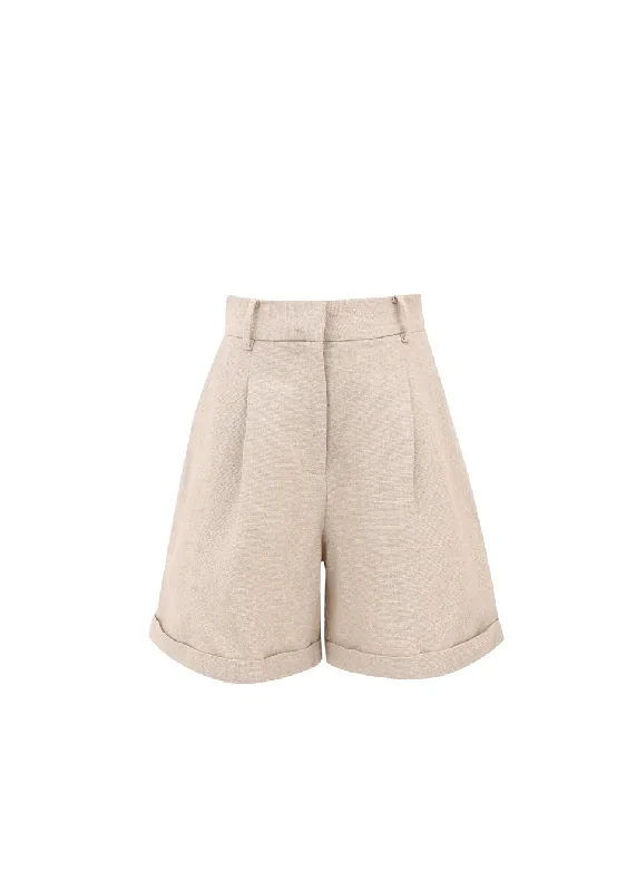 Coraline Woven Pleated Shorts