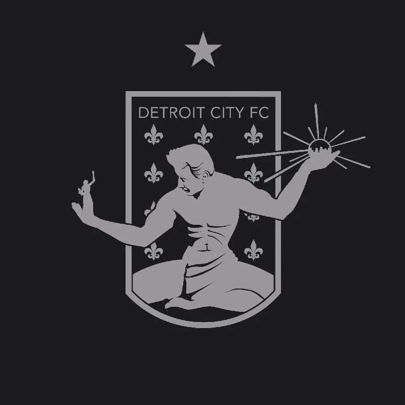 DCFC Crest Youth T-shirt- Black Tonal