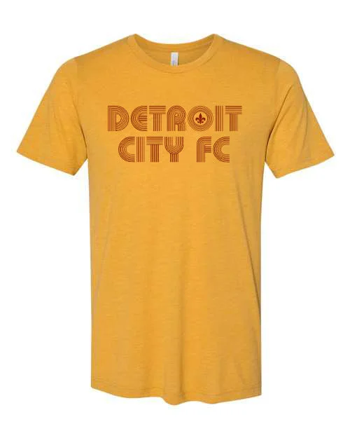 DCFC Retro T Shirt - Gold