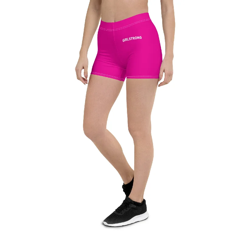 ELEVATED ESSENTIALS, THE PERFECT SPORT SHORTS POWER PINK